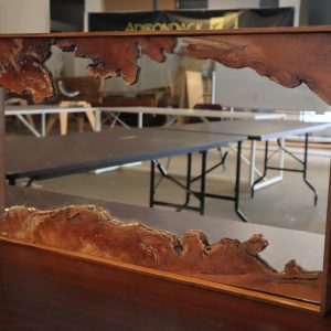 Walnut Frame Mirror- May 2025