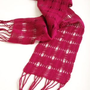 Space Warp Light & Airy Scarf- June 2025